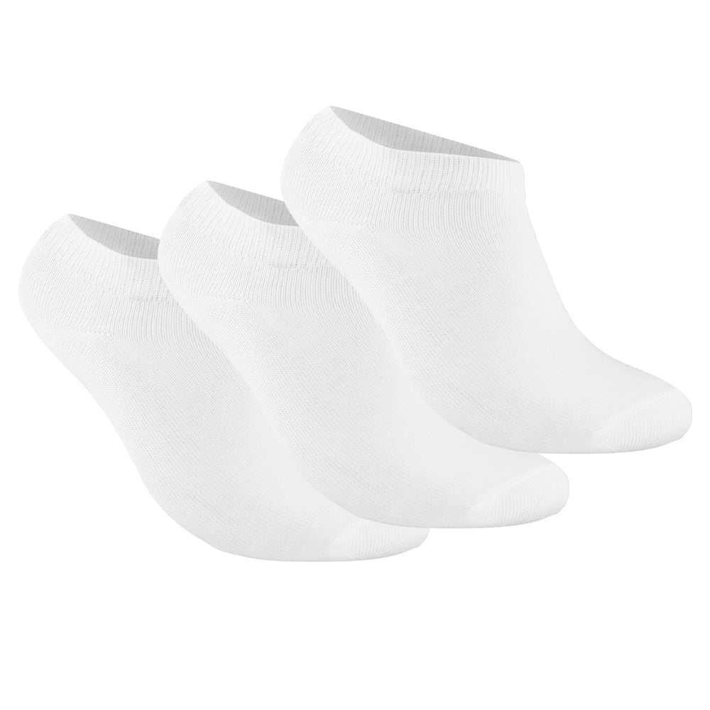 ACTIV SOFT ANKLE SOCKS-P*3 - WHITE