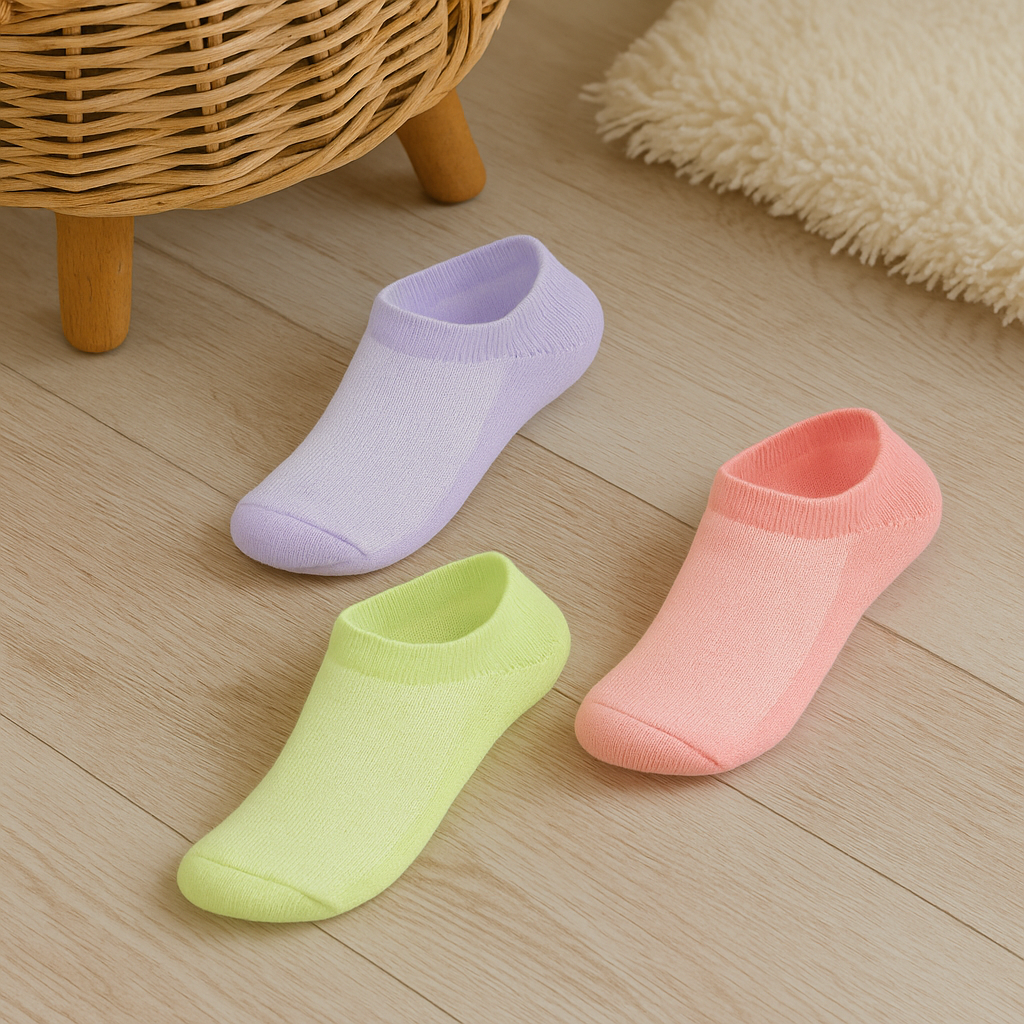 ACTIV SOFT BALLERINA SOCKS-P*3 - COLORS