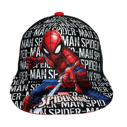SPIDER-MAN BOY'S SNAP CAP - BLACK CAP22-C08 Activ Abou Alaa