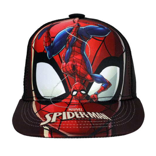 SPIDER-MAN BOY'S SNAP CAP - BLACK CAP22-C16 Activ Abou Alaa