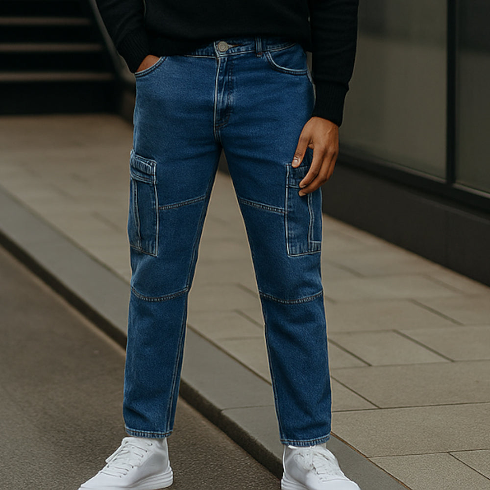 ACTIV CARGO JEANS PANTS - COLORS