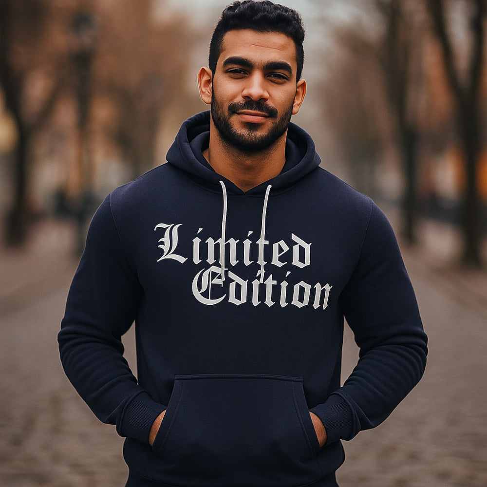 ACTIV GRAPHIC HOODIE SWEATSHIRT - NAVY