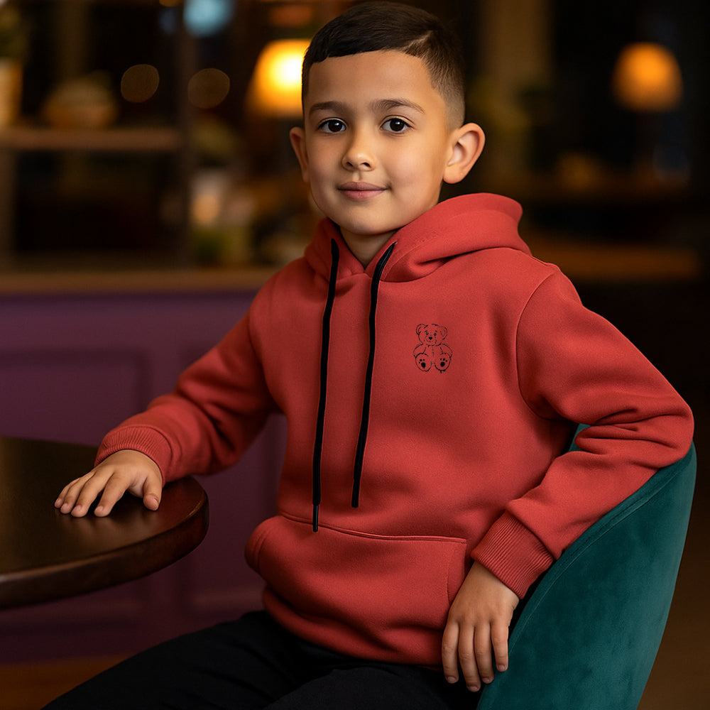 سويت شيرت بغطاء رأس ورسومات ACTIV - سيمون