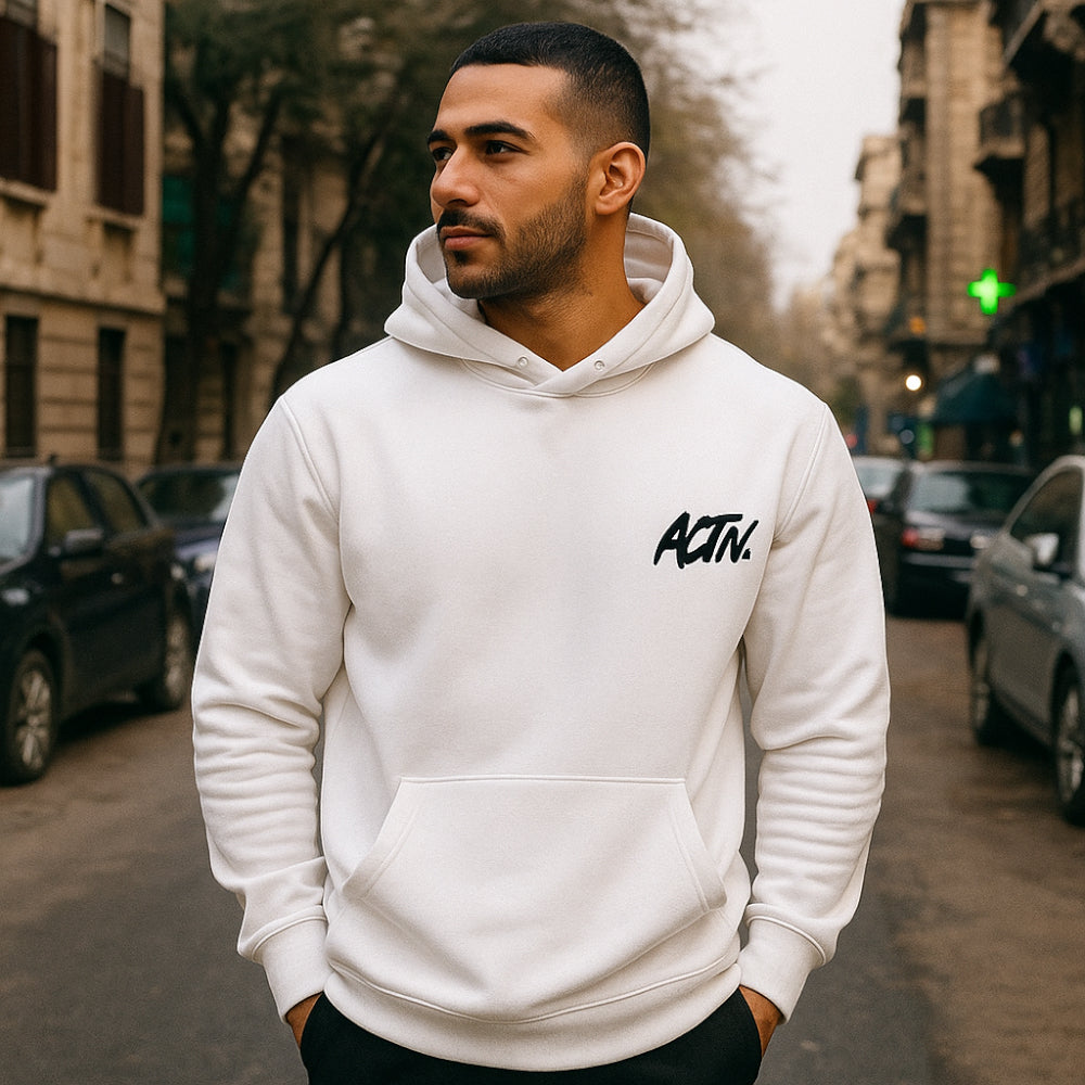 ACTIV EMP HOODIE SWEATSHIRT - OFFWHITE