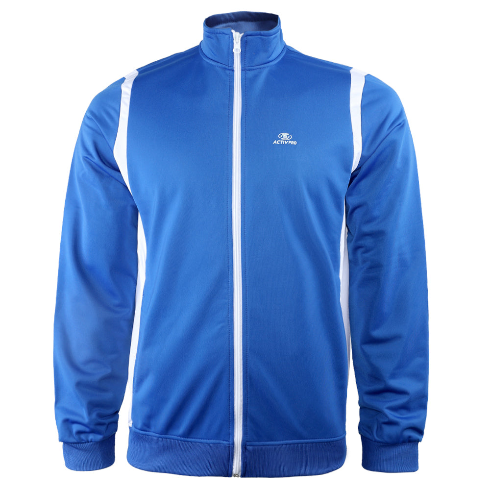 ACTIV CROW ZIPPER TRACKSUIT - Royal*White