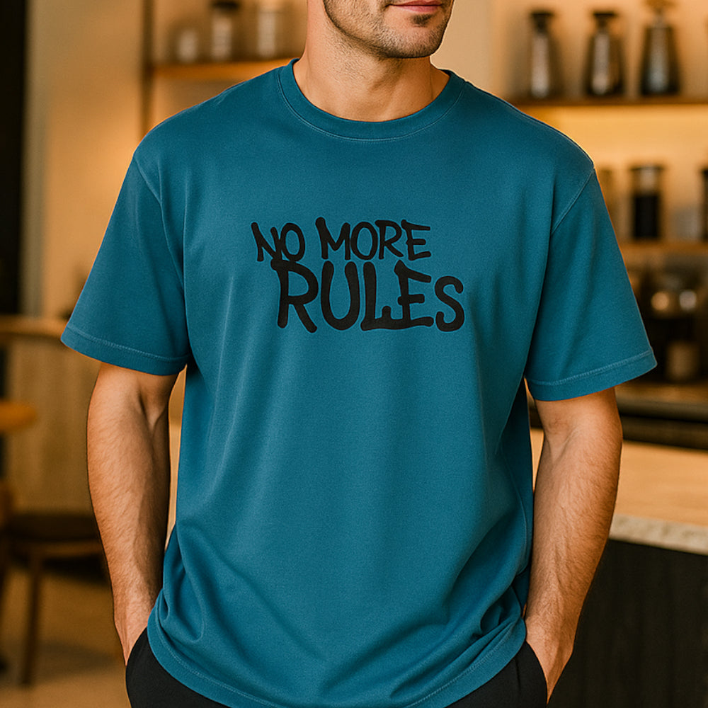 ACTIV GRAPHIC R.NECK T-SHIRT - PETROL