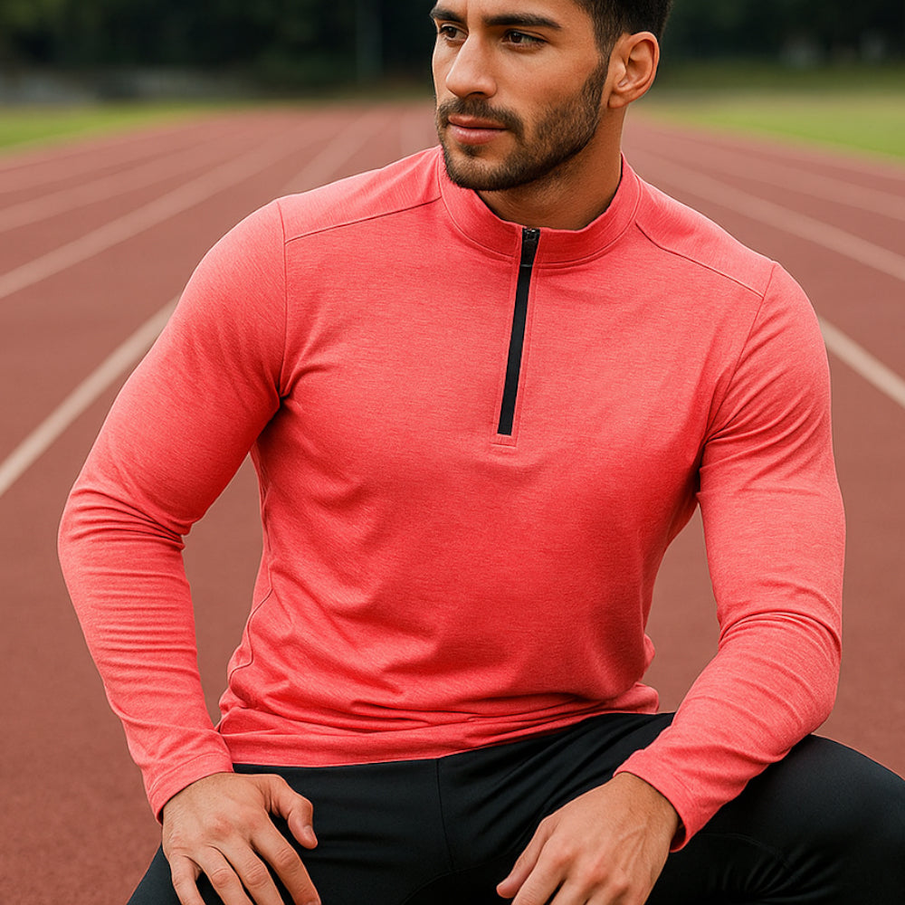 تي شيرت ACTIV PRINT LS - رمادي 