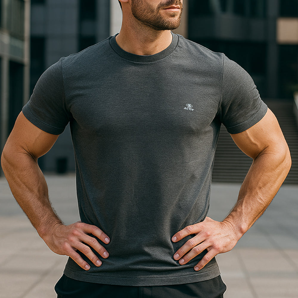 ACTIV BASIC H.S T-SHIRT - D.CHANET