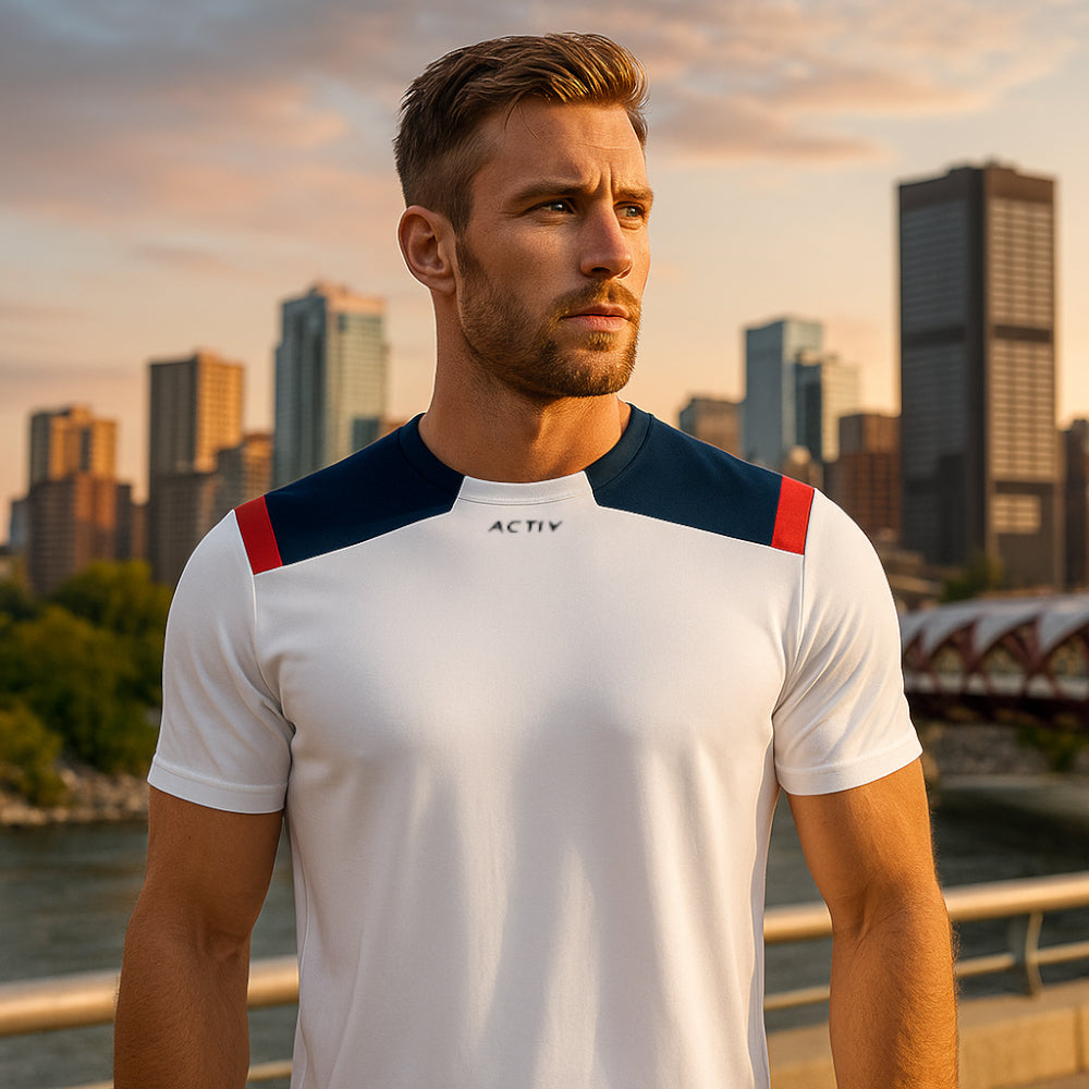 ACTIV CROW R.NECK T-SHIRT - WHITE - Activ Abou Alaa