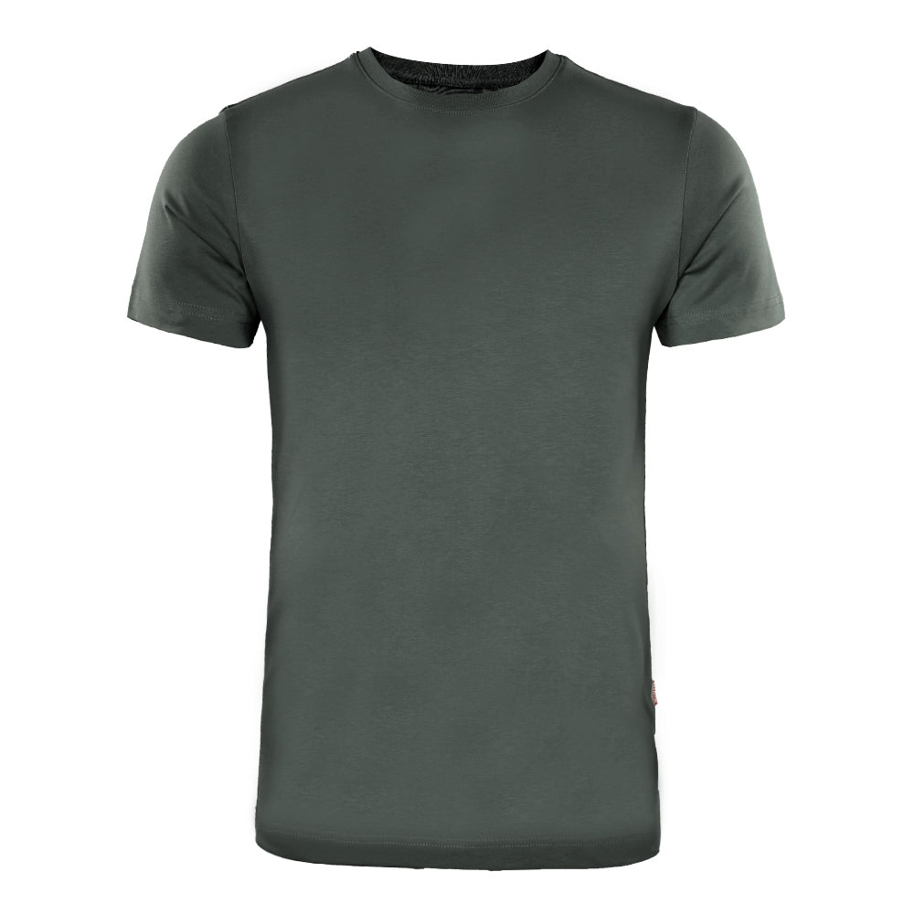 ACTIV BASIC R.NECK T-SHIRT - CHARCOAL