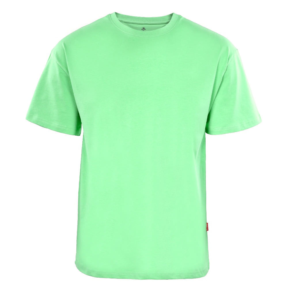 ACTIV BASIC R.NECK - OVERSIZE T-SHIRT - PISTACHI
