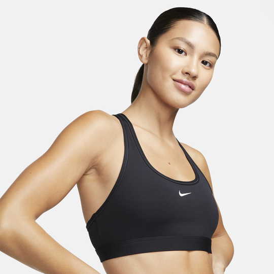 W NK DF SWSH LGT SPT BRA - BLACK DX6817-010 Activ Abou Alaa