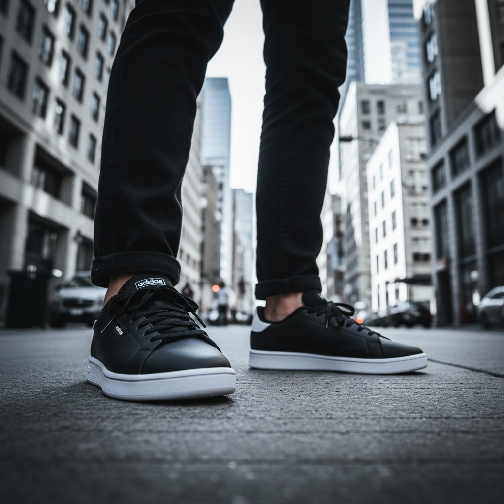 ADIDAS URBAN COURT SHOES - CBLACK - Activ Abou Alaa