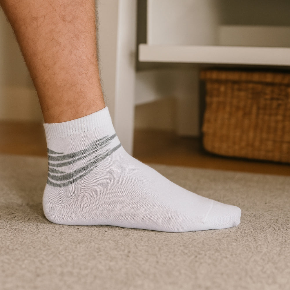 جوارب ACTIV H-TOWEL 2/3 - بيضاء