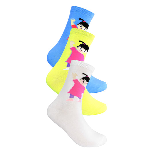 ACTIV SOFT LONG SOCKS-P*3 - COLORS