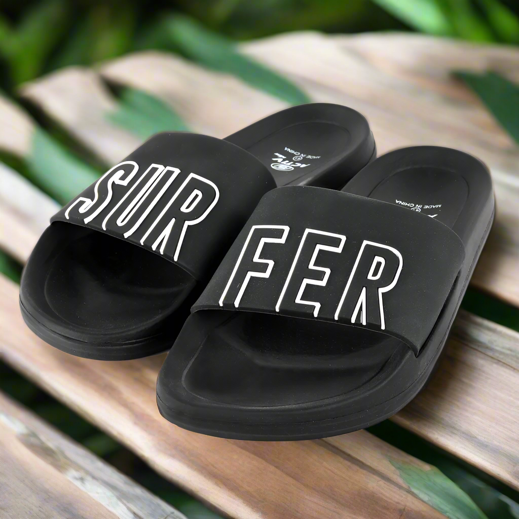 ACTIVNEW MEN SLIPPER - BLACK