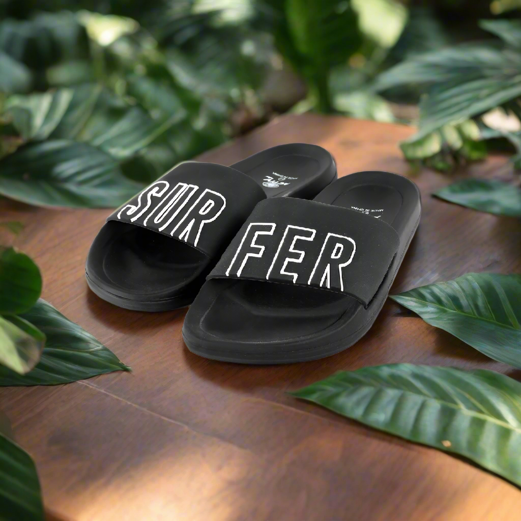 ACTIVNEW MEN SLIPPER - BLACK