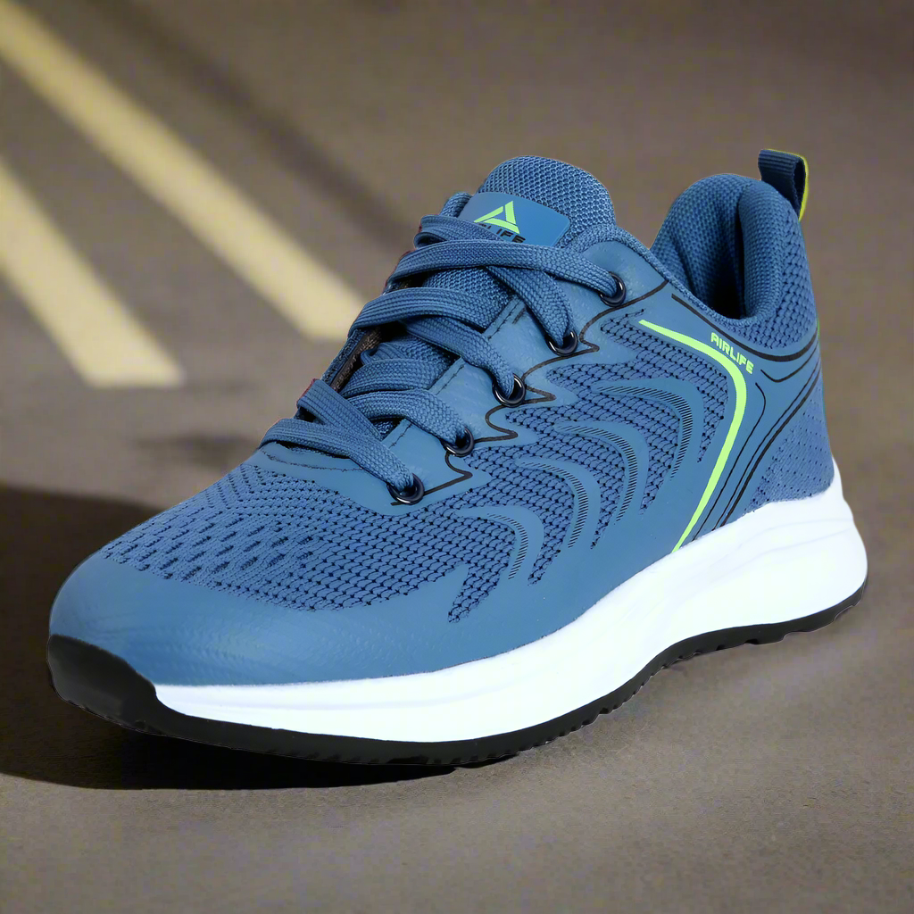 AIRLIFE RUNNING SHOES- BLUE