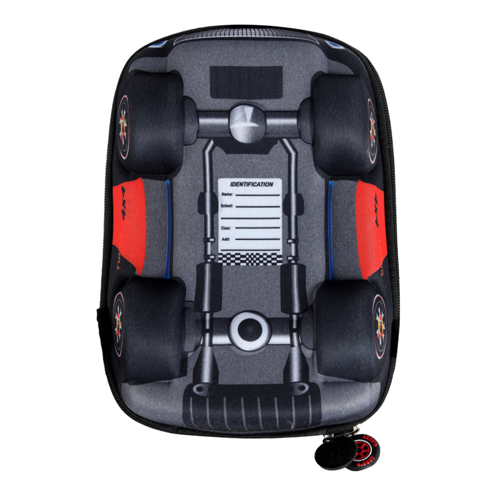 Kids 3D Fire Rescue Car Lunch Box & Snack Bag