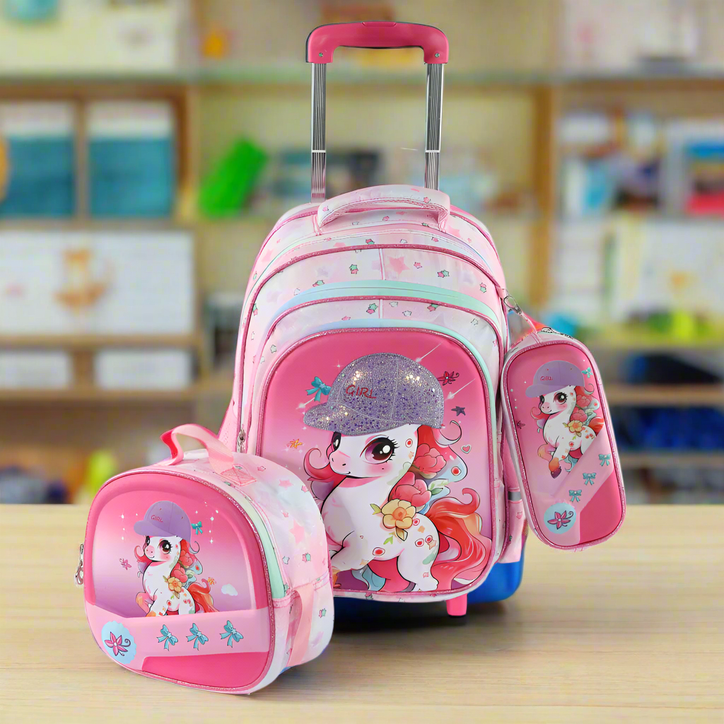 DISNEY.EG TROLLEY BACKPACK *3 - COLORS