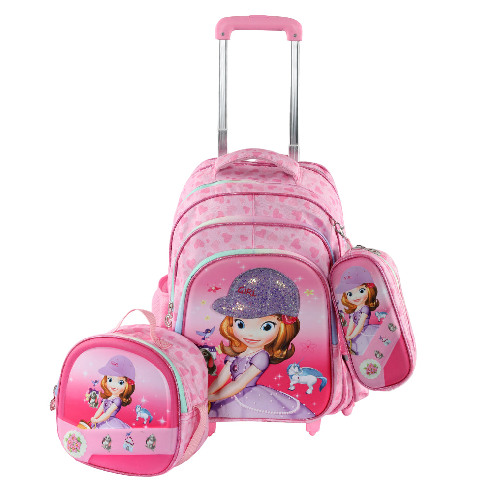 DISNEY.EG TROLLEY BACKPACK *3 - COLORS