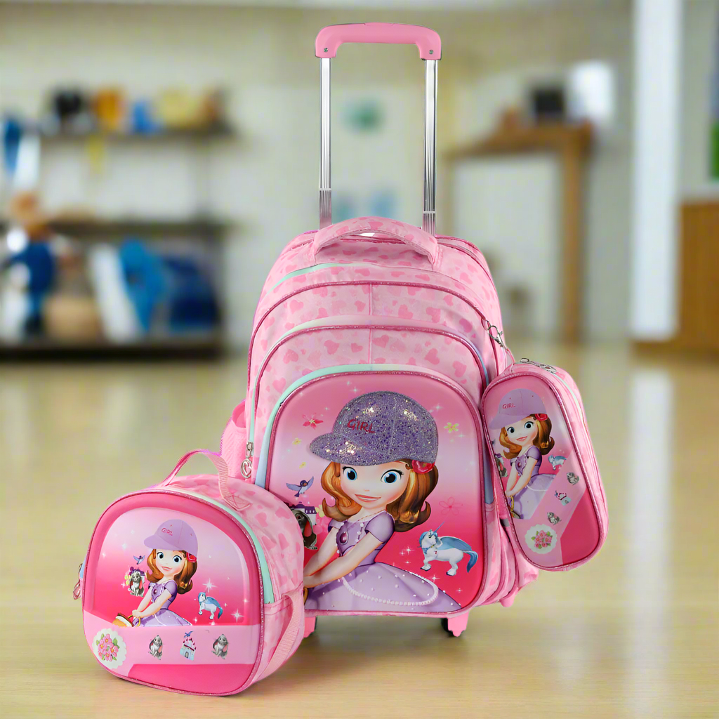 DISNEY.EG TROLLEY BACKPACK *3 - COLORS