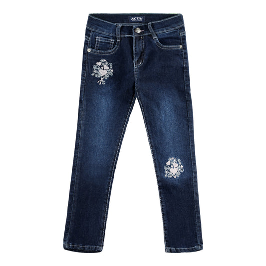 ACTIV JEANS PANTS - NAVY