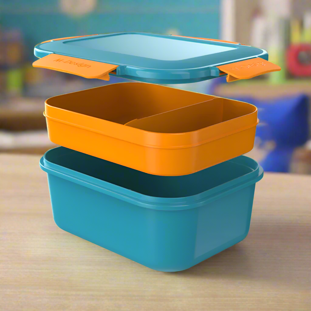 LUNCH BOX CLIPS 1.600 LTR - COLORS
