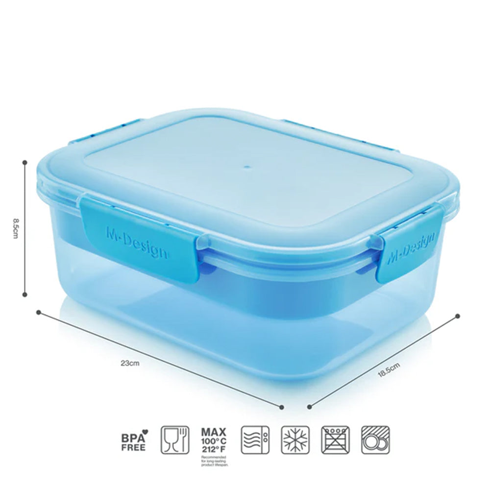 LUNCH BOX CLIPS 2.100 LTR - COLORS