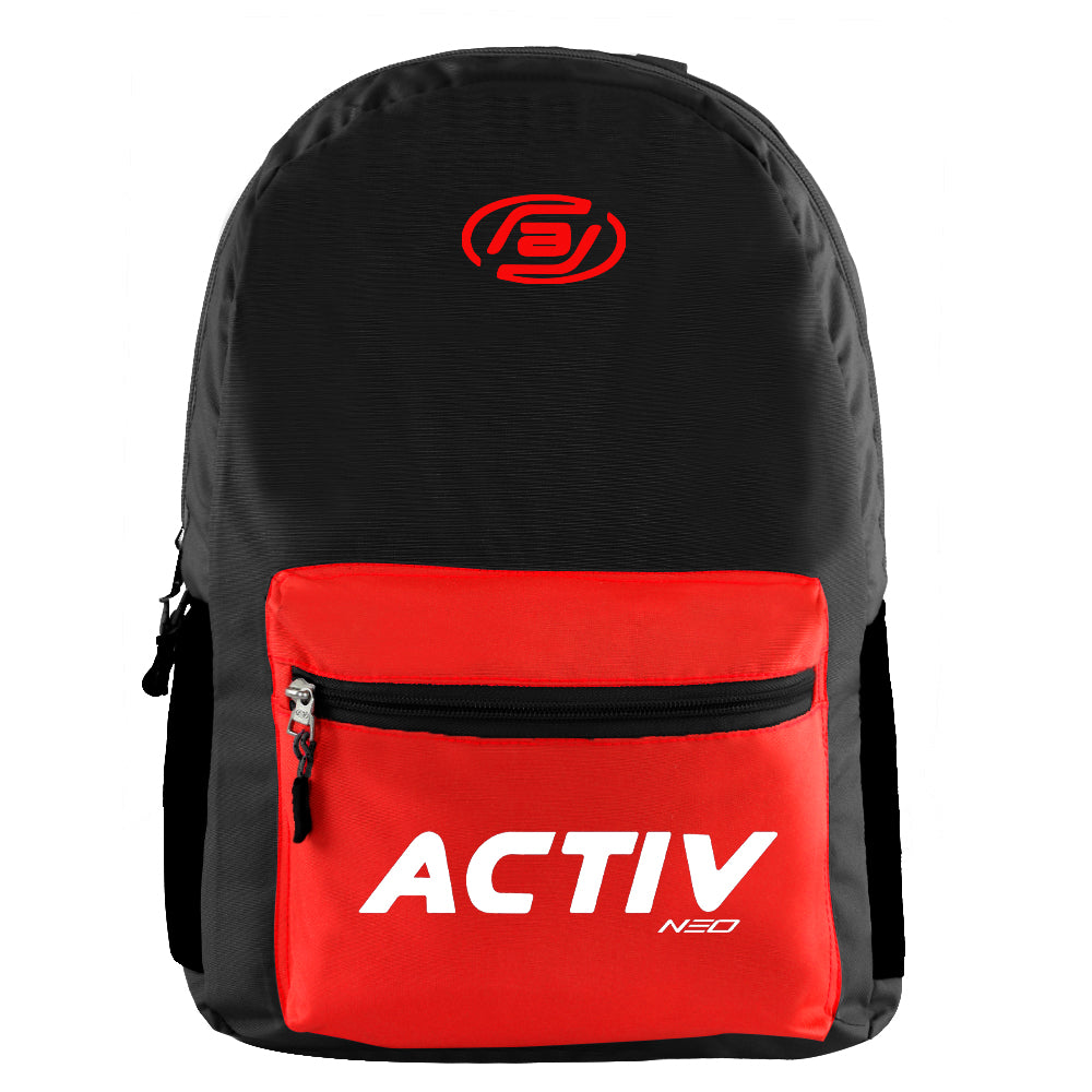 ACTIV 2-ZIPPER BACKPACK - BLACK