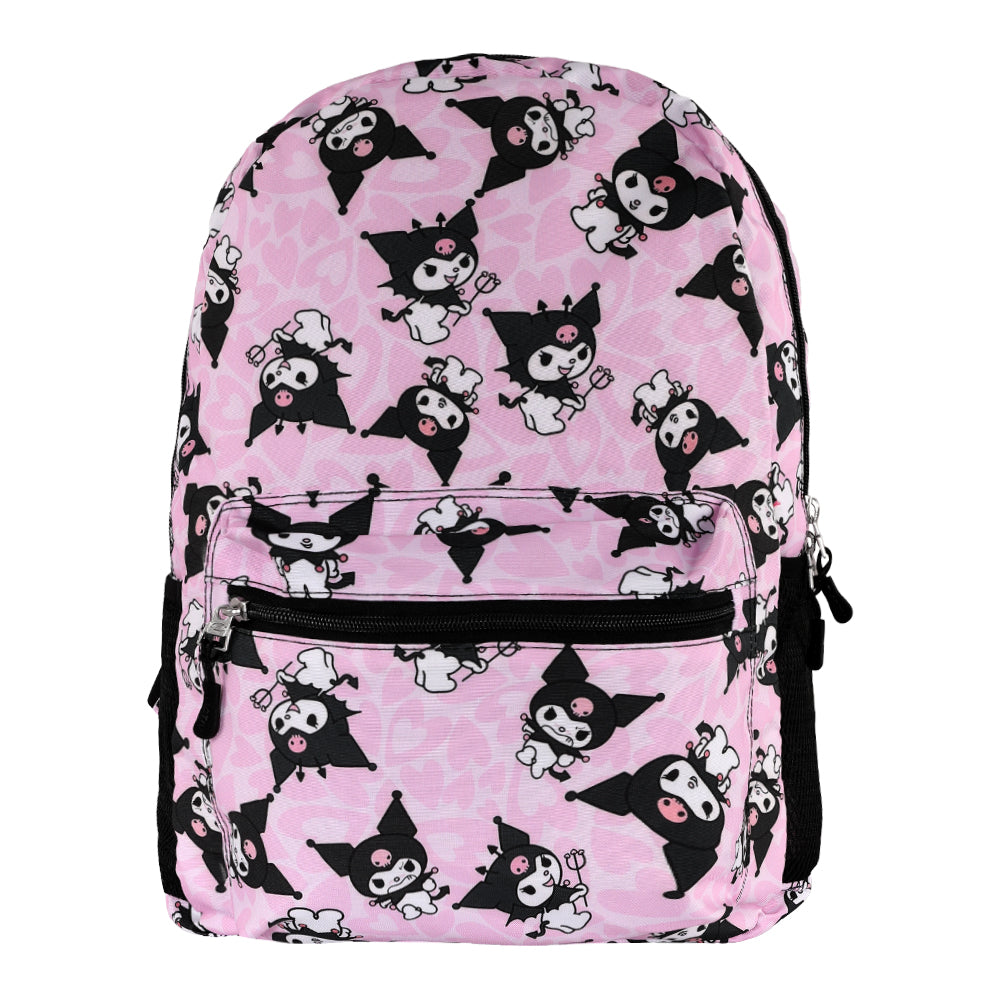 Multi-Purpose Cartoon Character Pattern Laptop and School Backpack