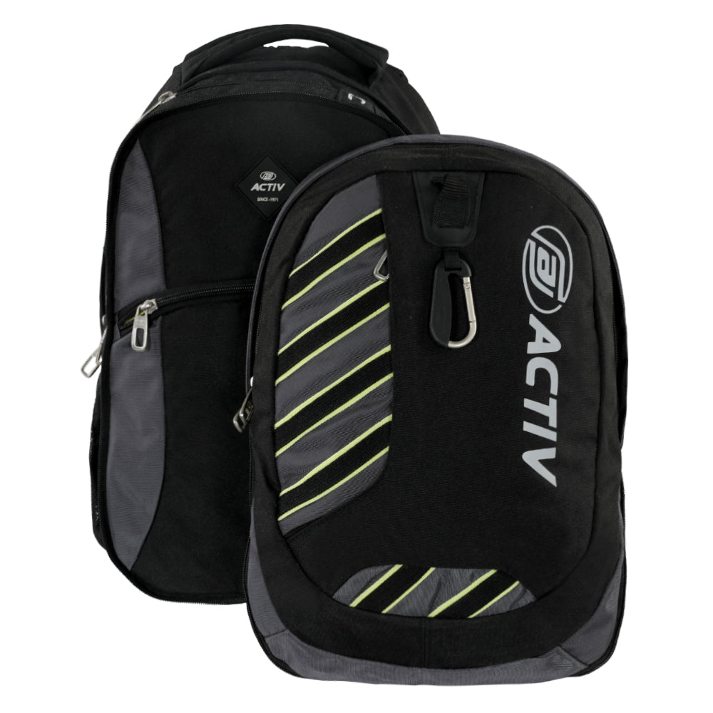 ACTIV LAPTOP BACKPACK - BLACK