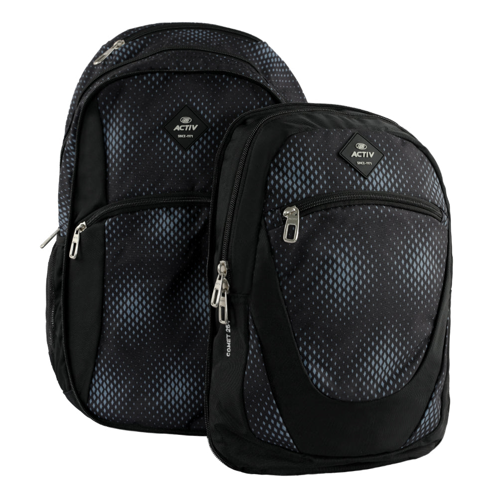 ACTIV LAPTOP BACKPACK - BLACK