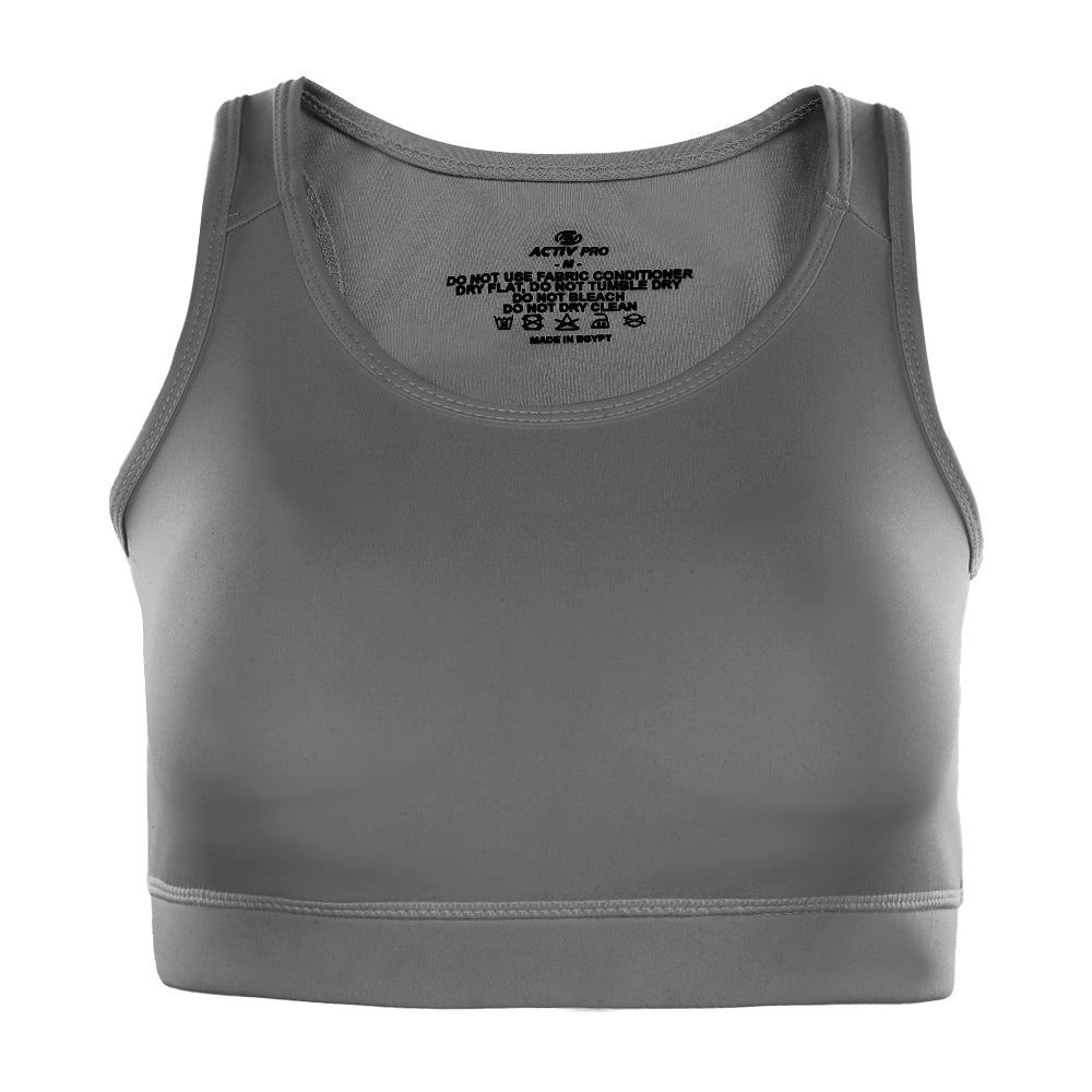 ACTIV PRINT SPORTS BRA - D.GREY