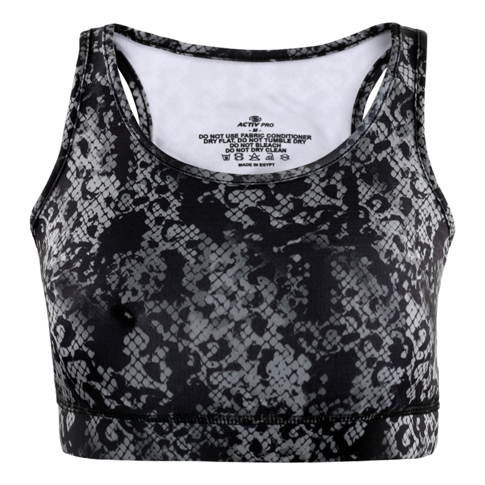 ACTIV F.COVER SPORTS BRA - GREY