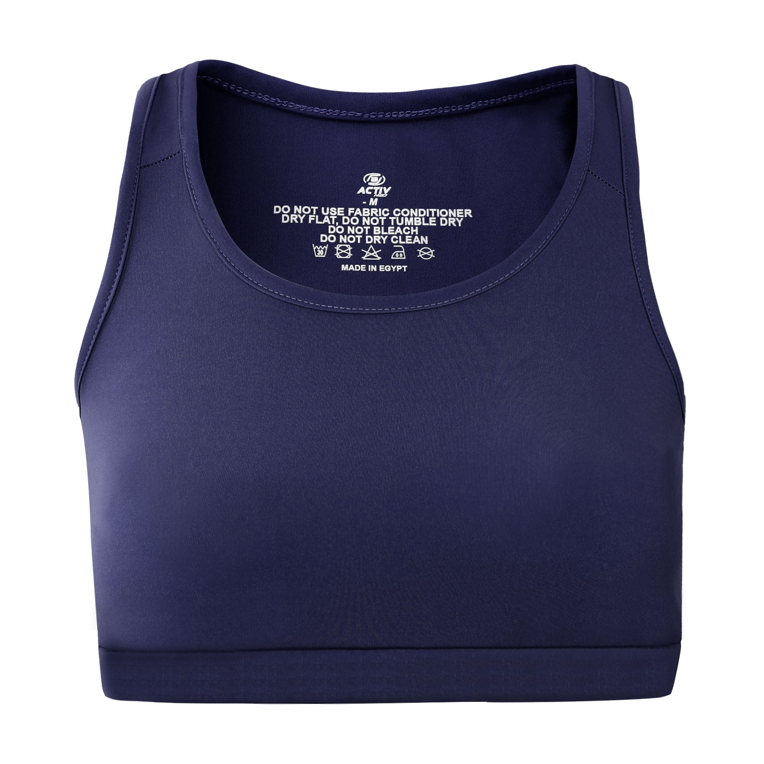 ACTIV BASIC SPORTS BRA - NAVY - Activ Abou Alaa