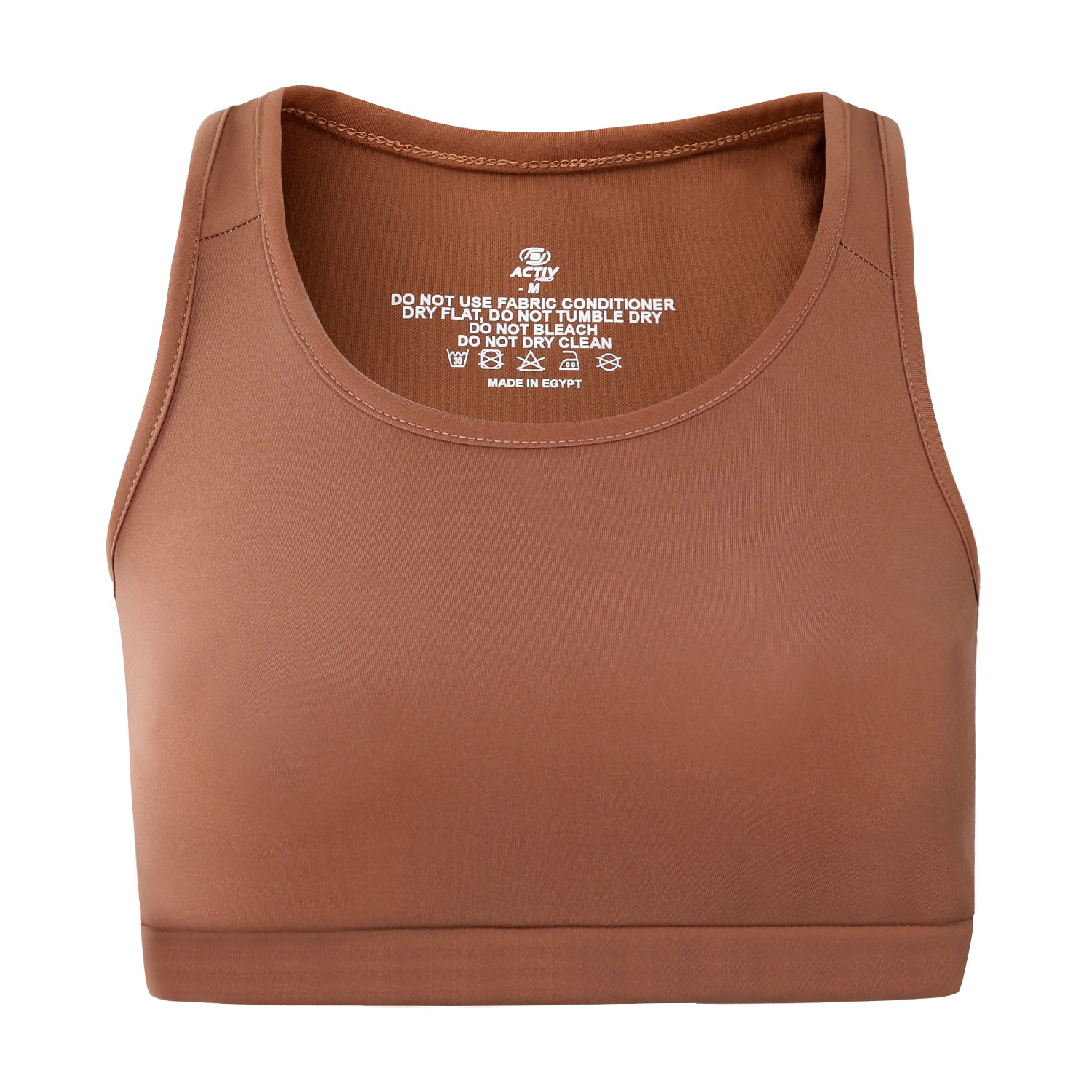 ACTIV BASIC SPORTS BRA - CAFE - Activ Abou Alaa