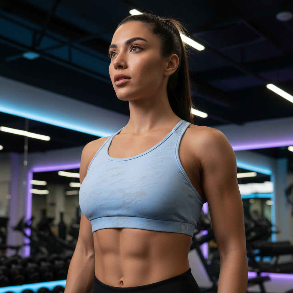 ACTIV F.COVER SPORTS BRA - BABYBLUE - Activ Abou Alaa