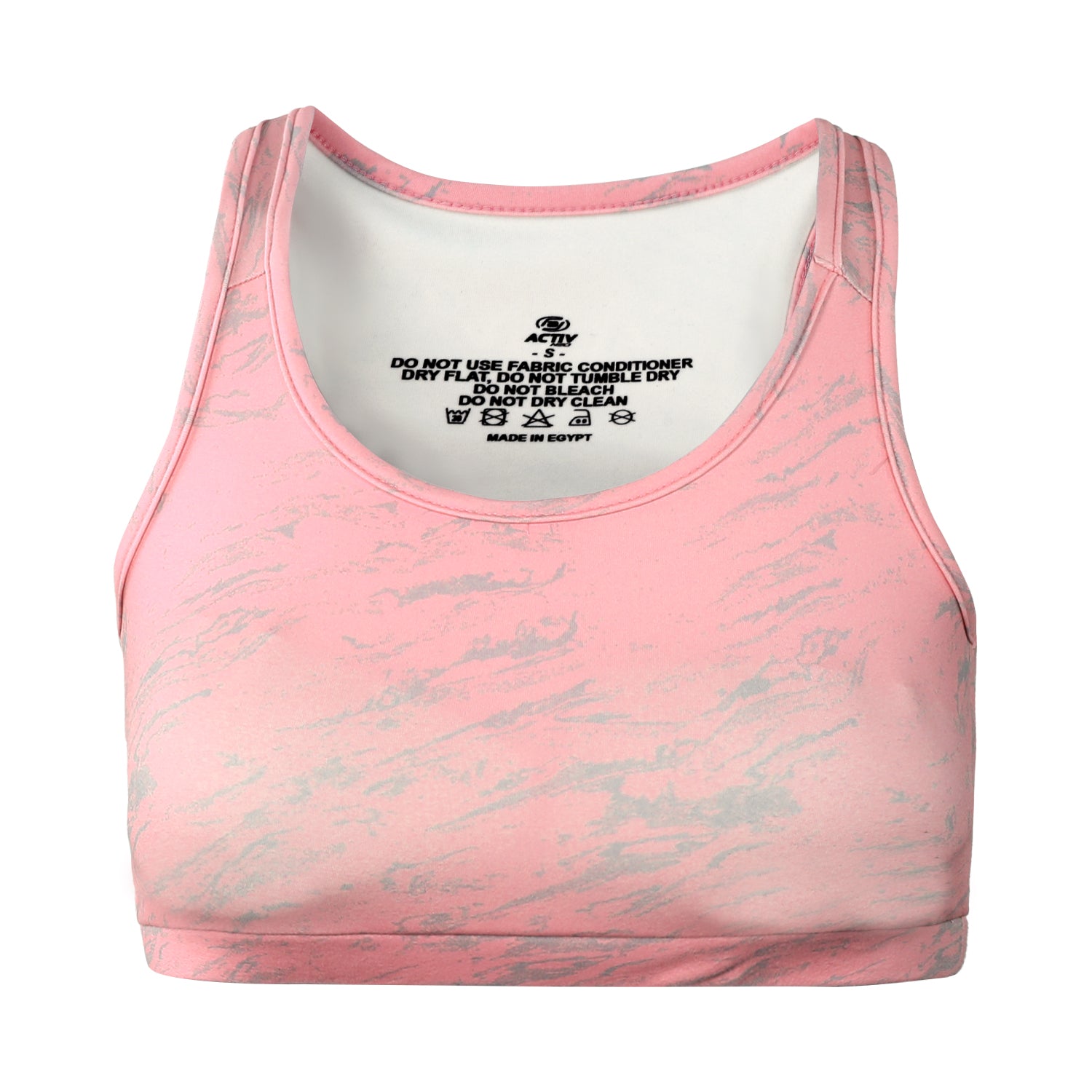 ACTIV F.COVER SPORTS BRA - PINK*GRY - Activ Abou Alaa