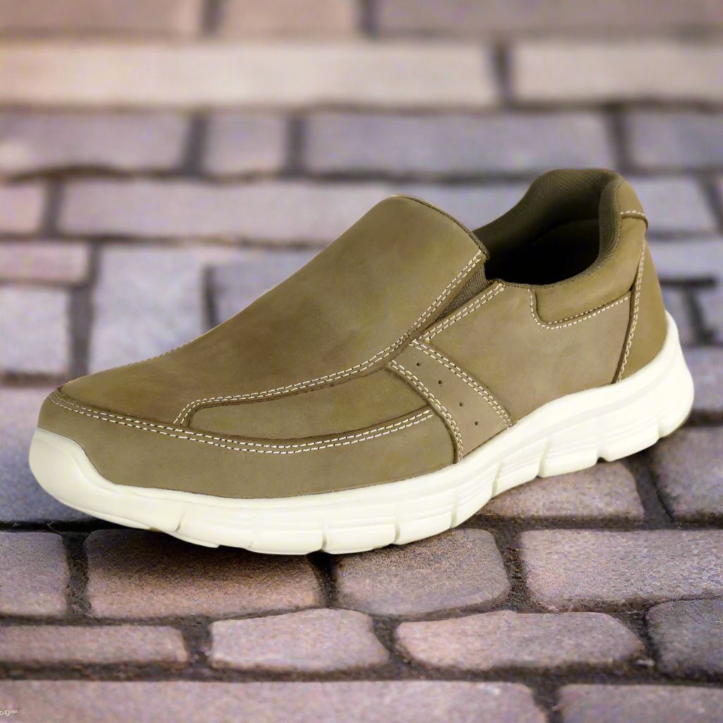 ACTIV CASUAL SHOES - OLIVE