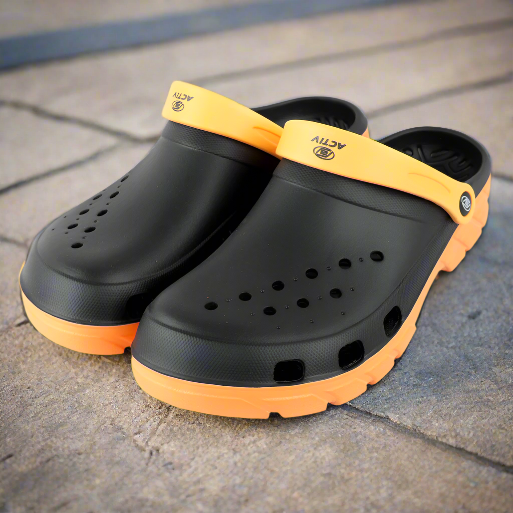 ACTIV CLOGS-L.ORANGE