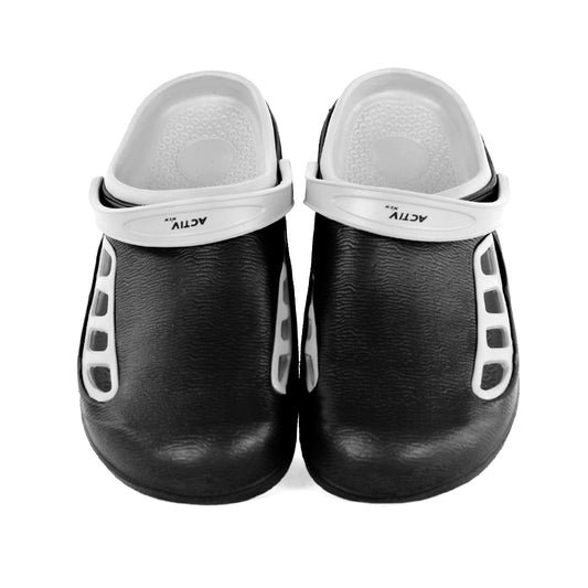 ACTIV CLOGS-BLACK