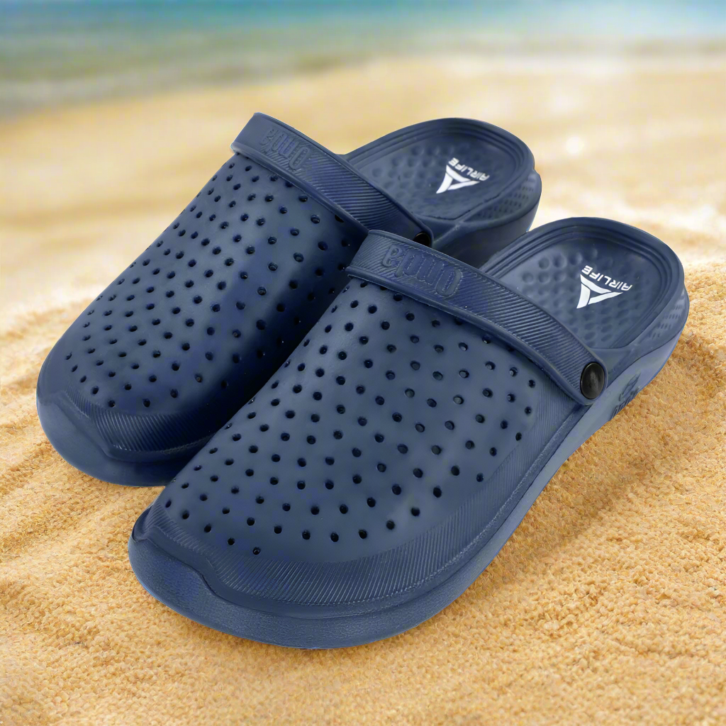 AIRLIFE MUMBAI CLOGS - BLUE