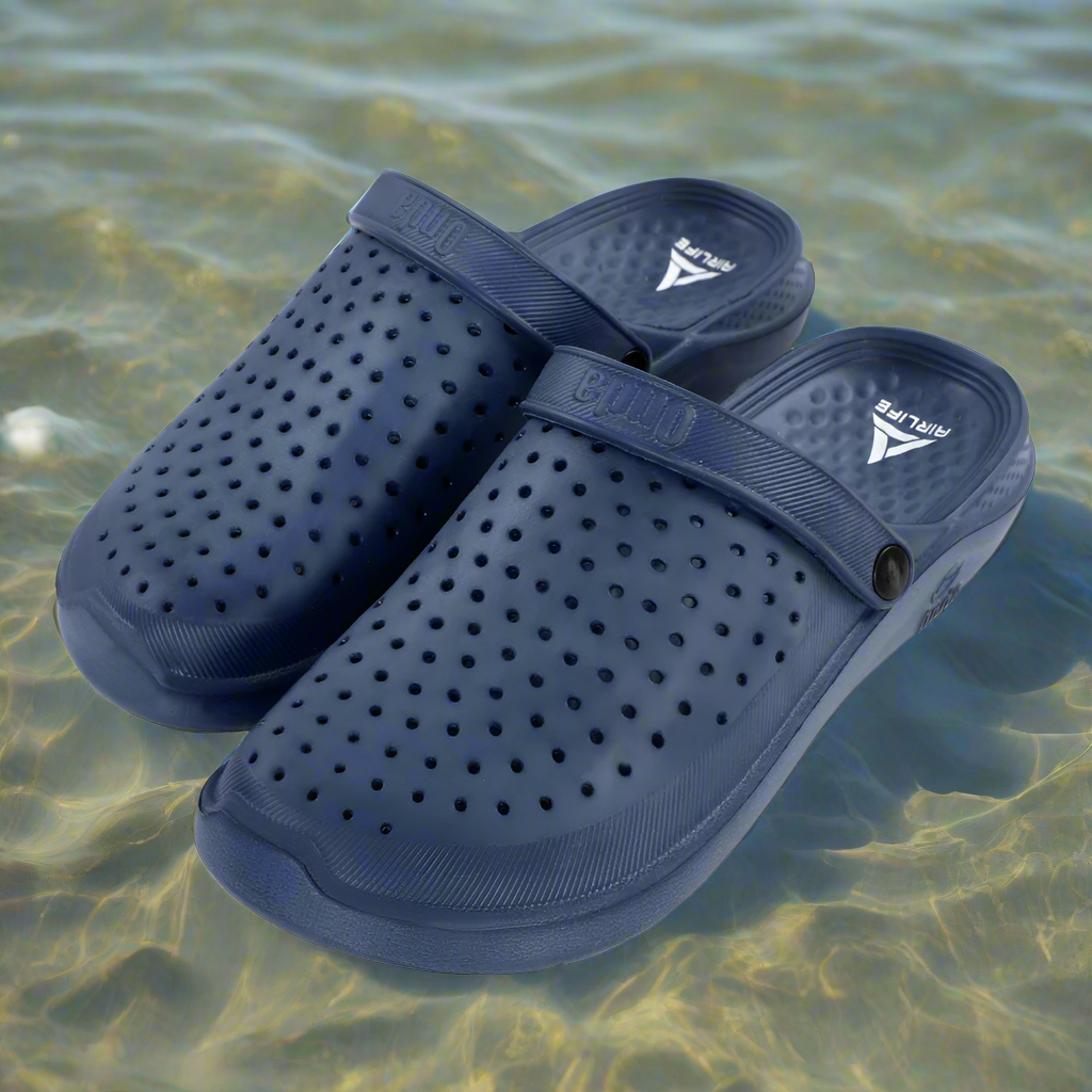 AIRLIFE MUMBAI CLOGS - BLUE