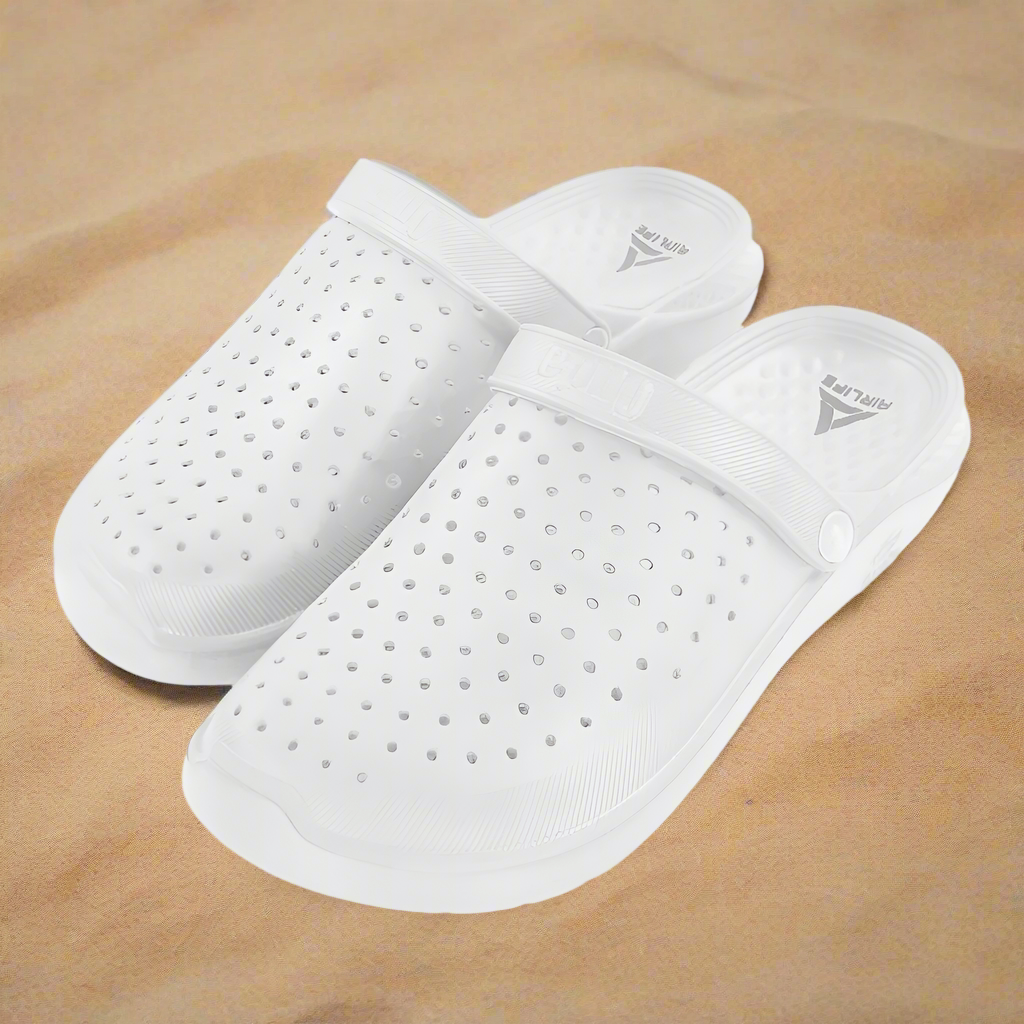 AIRLIFE MUMBAI CLOGS - WHITE