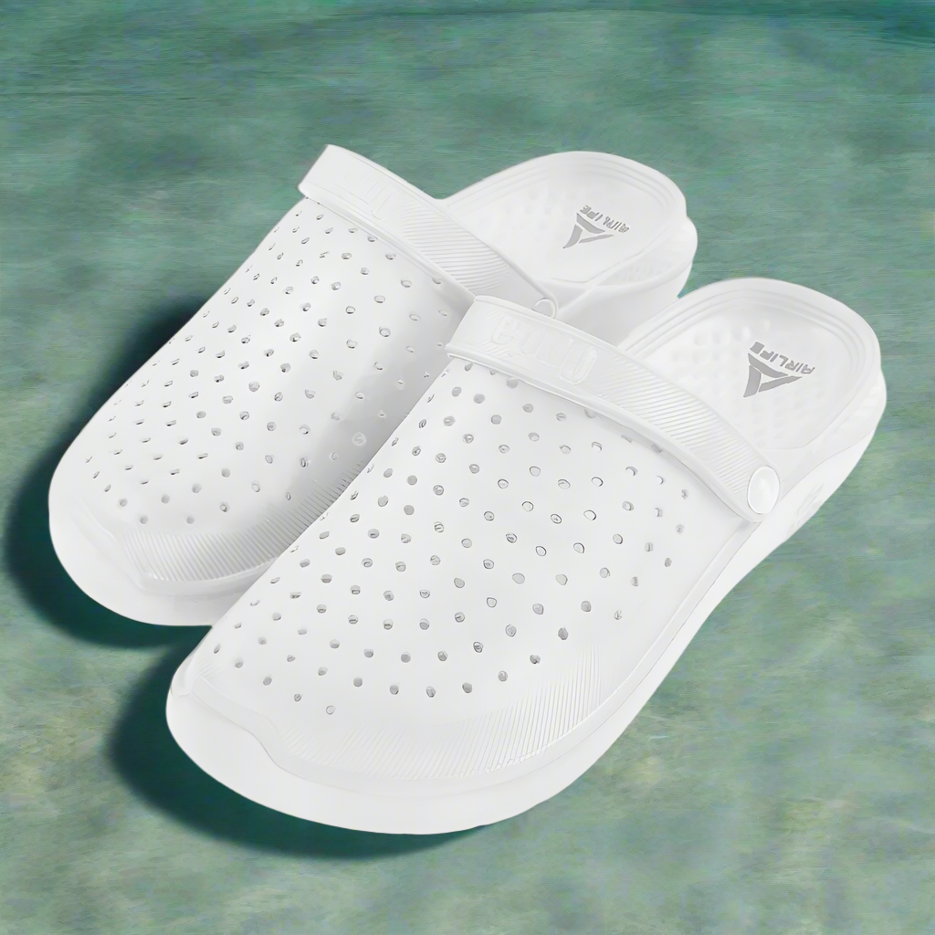 AIRLIFE MUMBAI CLOGS - WHITE