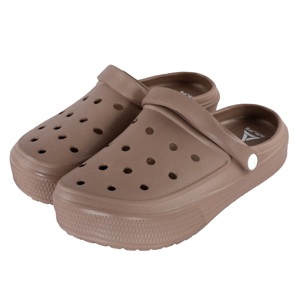 AIRLIFE AIR BAG CLOGS - COFFEE