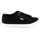 ACTIV CANVAS SHOES - BLACK