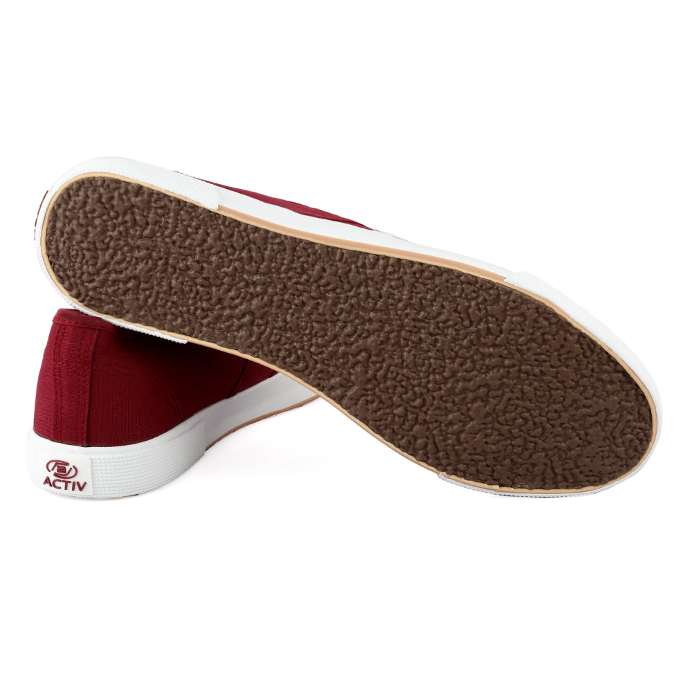 ACTIV CANVAS SHOES BURGUNDY Activ Abou Alaa