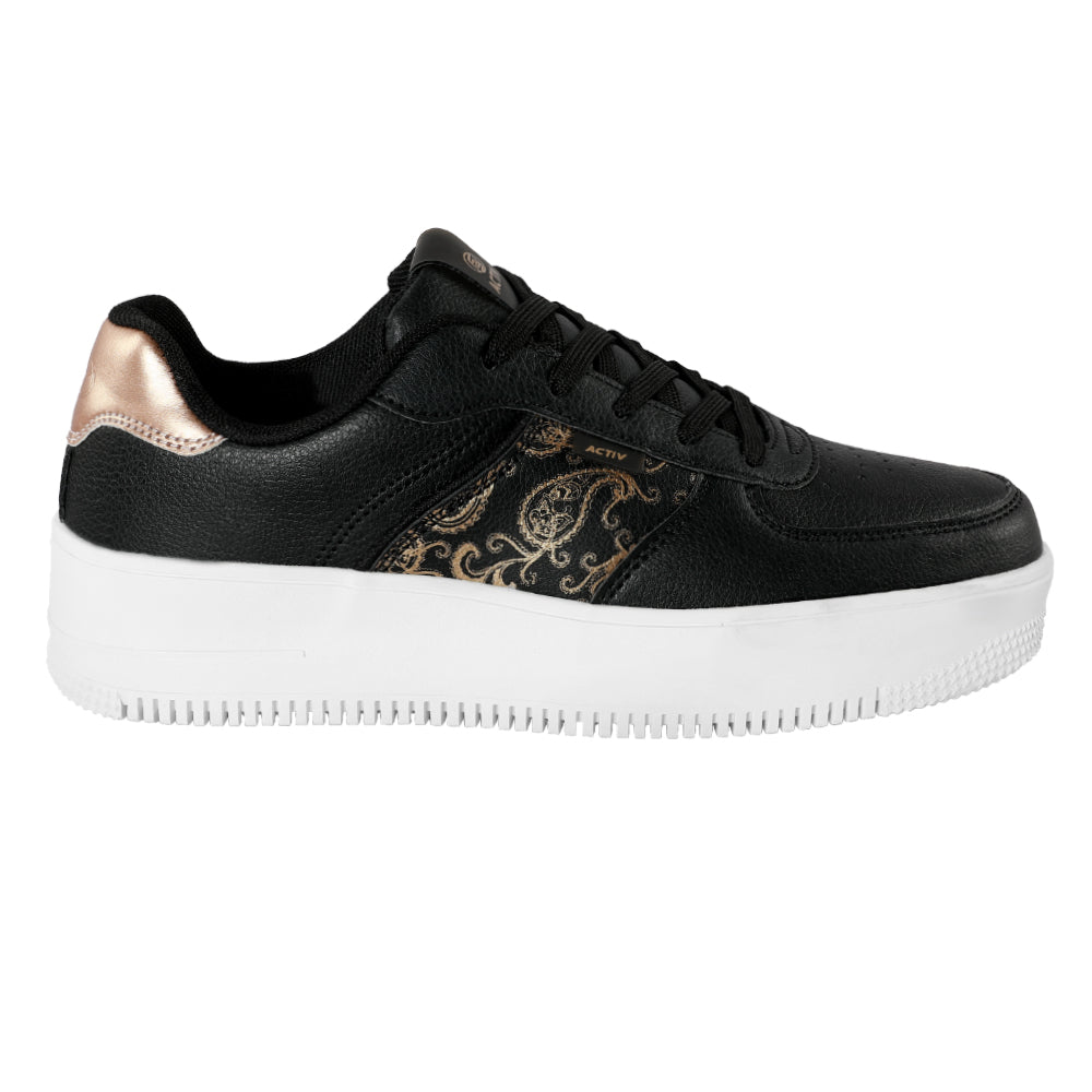 ACTIV AIRFORCE SHOES - BLACK